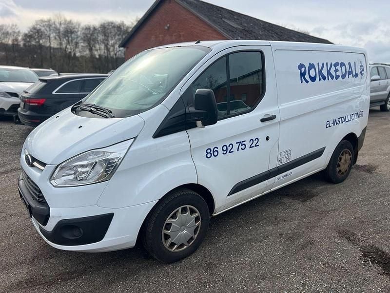Gebraucht Ford Transit Custom Trend 125 PS (91 kW) 2016 Weiß Van / Kleinbus
