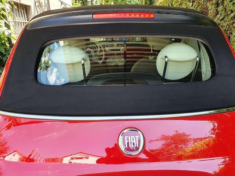 Gebraucht Fiat 500C 86 PS (63 kW) 2011 Rot Cabrio