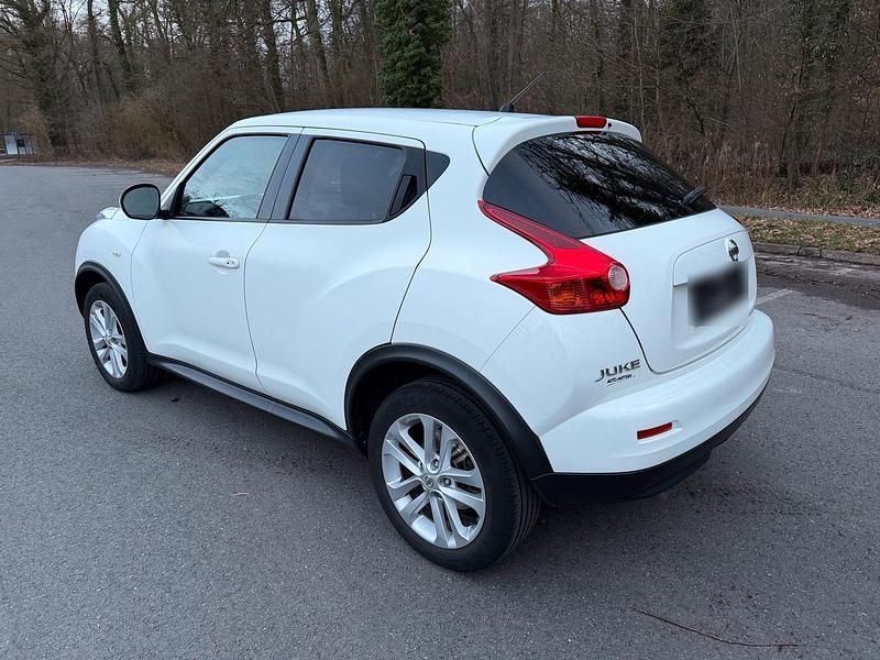Gebraucht Nissan Juke Acenta 110 PS (80 kW) 2011 Weiß SUV