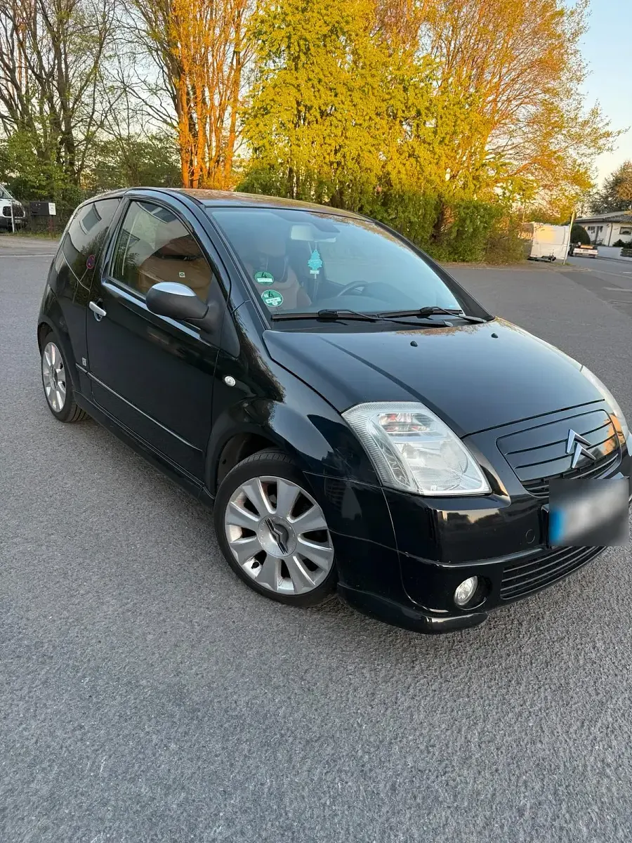 Gebraucht Citroën C2 120 PS (88 kW) 2007 Schwarz Kleinwagen