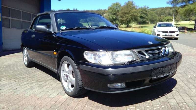 Schwarz Gebraucht 1999 Saab 9-3 Cabriolet Cabrio | 2.600 € (Superpreis) - Bild 1/4