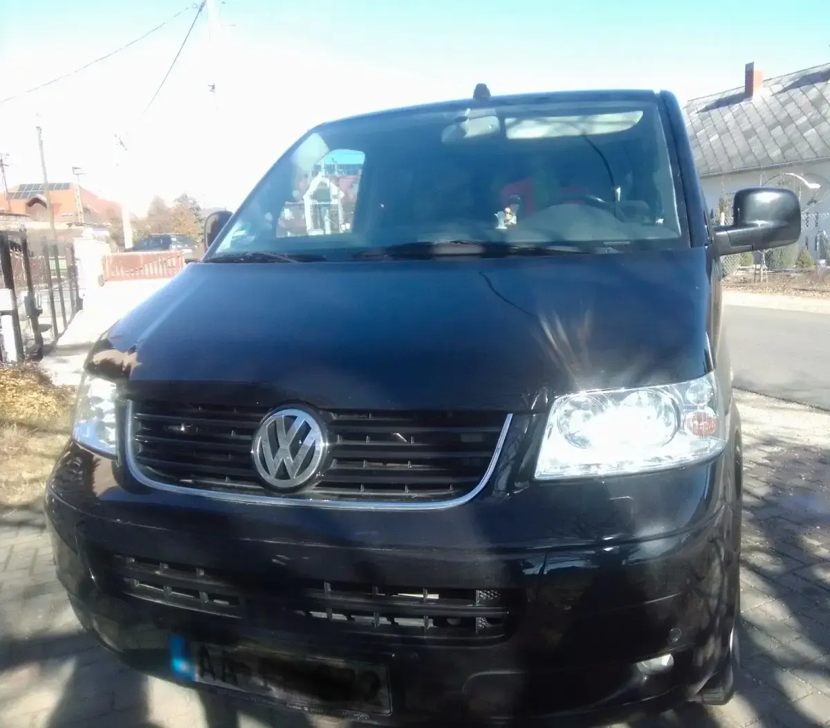 Gebraucht VW Multivan 174 PS (127 kW) 2008 Schwarz Van / Kleinbus
