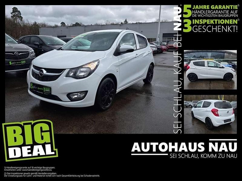 Gebraucht Opel Karl Active 73 PS (53 kW) 2018 Schnee weiß Kleinwagen