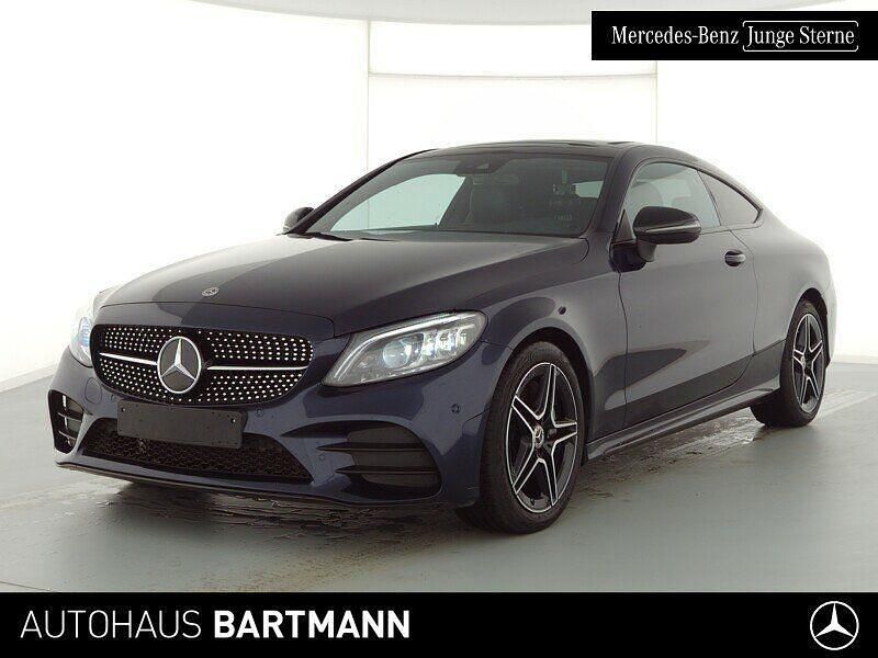 Cavansitblau Gebraucht 2021 Mercedes C300 AMG Coupé | 36.400 € (Fairer Preis) - Bild 1/4