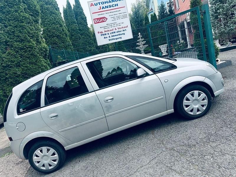 Silber Gebraucht 2008 Opel Meriva Edition Van / Kleinbus | 950 € (Superpreis) - Bild 1/4