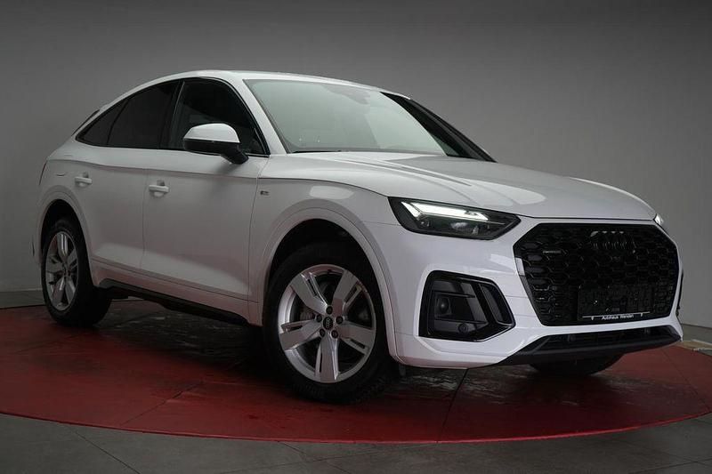 Weiß Gebraucht 2023 Audi Q5 Sportback S-Line SUV | 36.990 € (Superpreis) - Bild 1/4