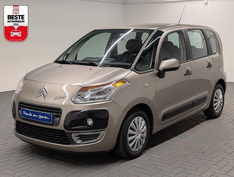 Beige (beigemet.) Gebraucht 2010 Citroën C3 Picasso Tendance Van / Kleinbus | 5.980 € (Teuer) - Bild 1/4