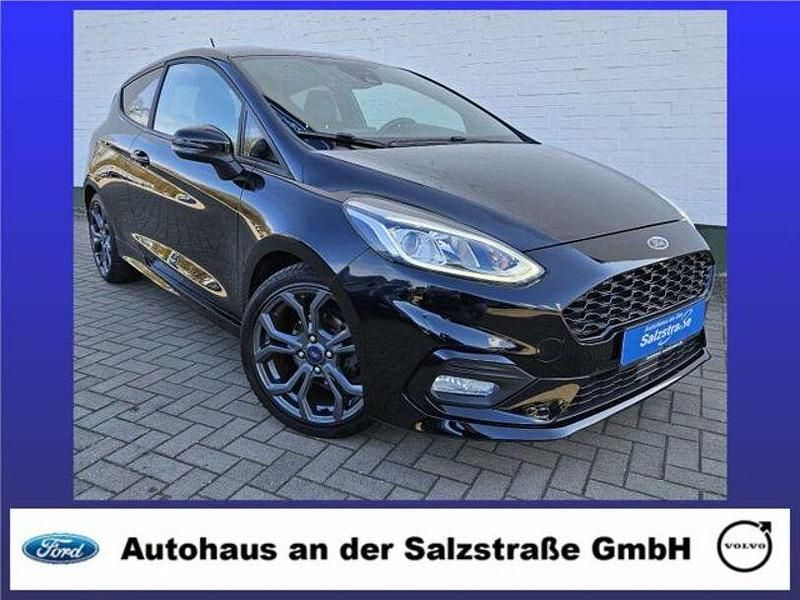 Iridiumschwarz metallic Gebraucht 2017 Ford Fiesta ST-Line Kleinwagen | 12.398 € (Teuer) - Bild 1/3