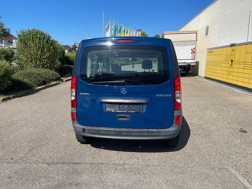 Gebraucht Mercedes Citan 109 90 PS (66 kW) 2014 Blau Van / Kleinbus