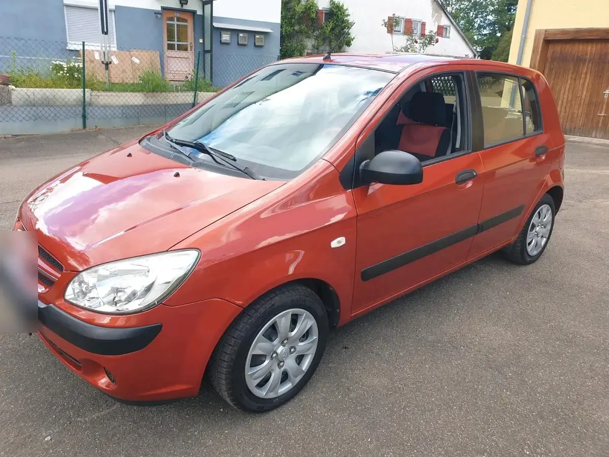 Gebraucht Hyundai Getz 67 PS (49 kW) 2007 Orange Kleinwagen