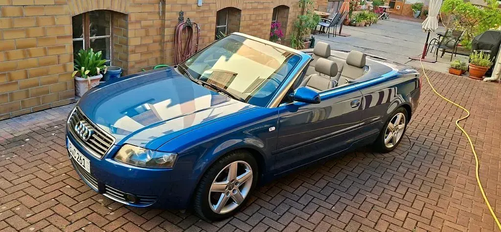 Gebraucht Audi A4 Cabriolet Sport 220 PS (161 kW) 2004 Blau Cabrio