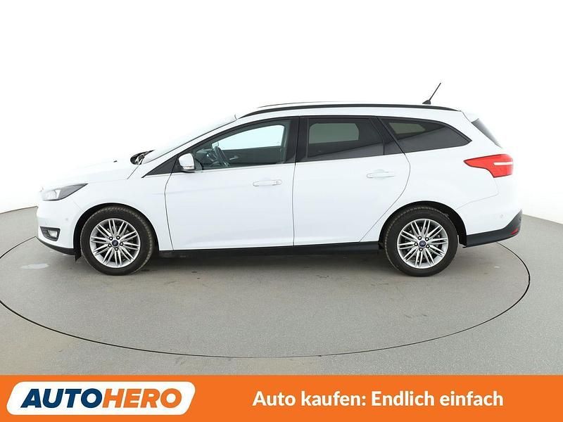 Gebraucht Ford Focus Cool & Connect 125 PS (91 kW) 2017 Weiß Kombi