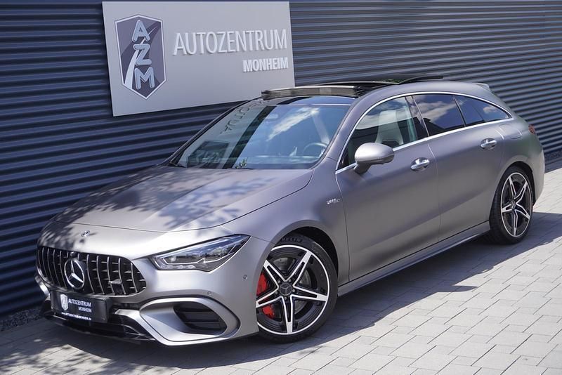 Designo magno metallic Gebraucht 2023 Mercedes CLA45 AMG Shooting Brake AMG Kombi | 54.990 € (Fairer Preis) - Bild 1/4