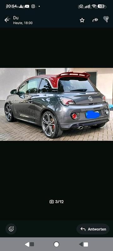 Gebraucht Opel Adam S 150 PS (110 kW) 2017 Grau Kleinwagen