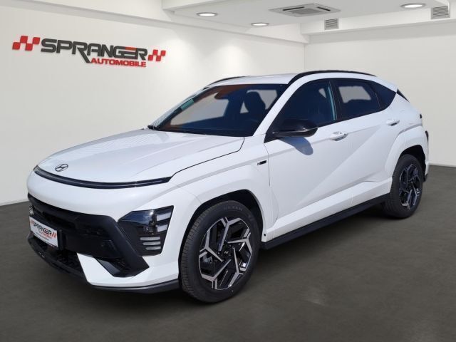 Serenity white Gebraucht 2025 Hyundai Kona N Line SUV | 32.900 € (Fairer Preis) - Bild 1/4