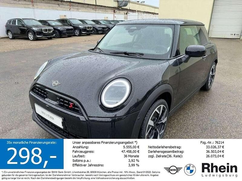 Midnight black metallic Neu 2024 Mini Cooper S Coupé Coupé | 39.999 € - Bild 1/4
