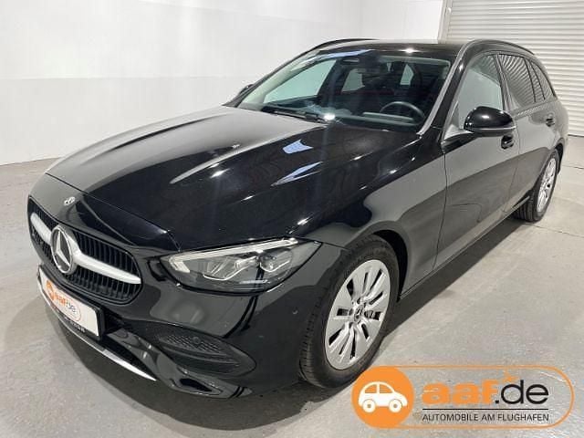 Obsidianschwarz Gebraucht 2022 Mercedes C220 Kombi | 28.450 € (Guter Preis) - Bild 1/4