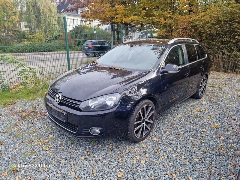Schwarz Gebraucht 2013 VW Golf VI Highline Kombi | 4.190 € (Guter Preis) - Bild 1/4