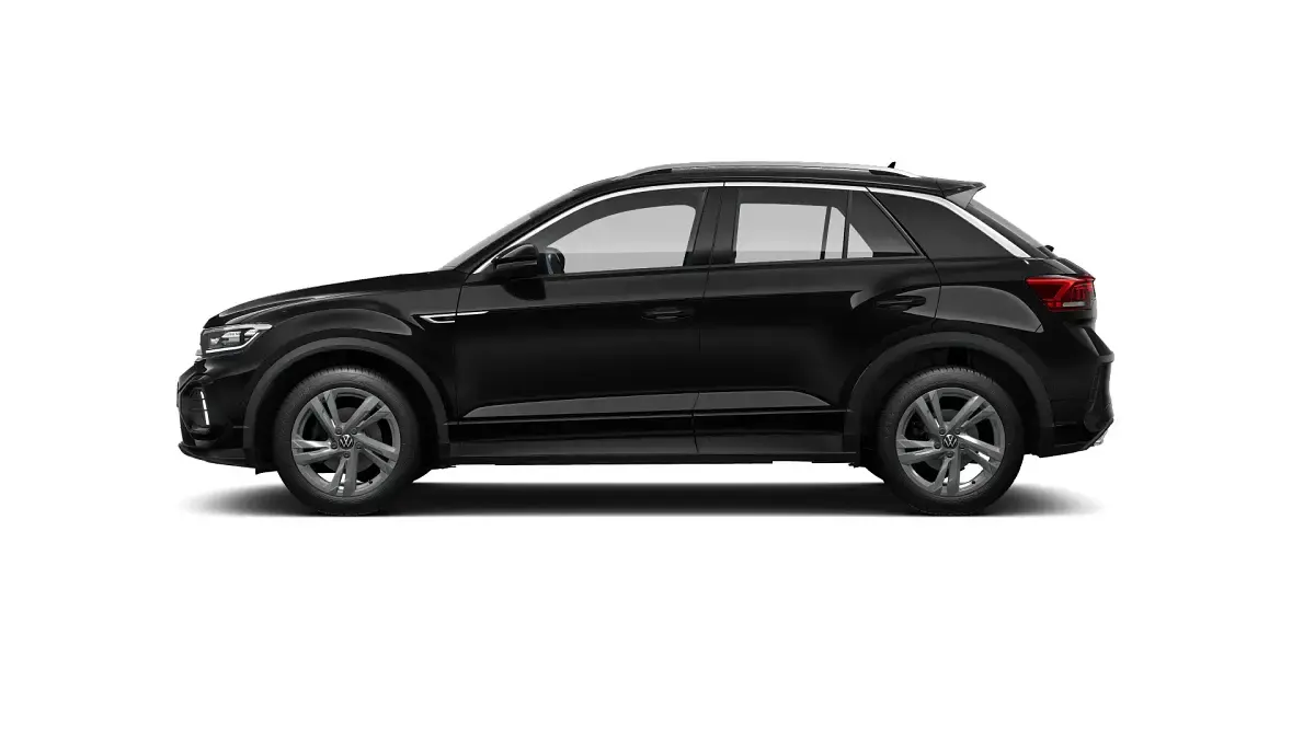 Gebraucht VW T-Roc R-line 150 PS (110 kW) 2024 Schwarz SUV