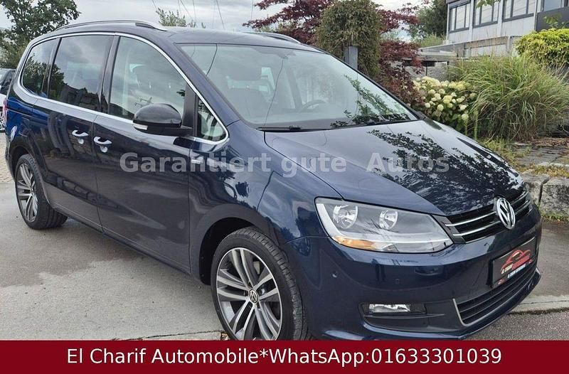 Gebraucht VW Sharan Match 150 PS (110 kW) 2012 Blau Van / Kleinbus