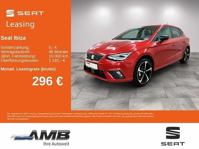 Desire rot metallic Gebraucht 2024 Seat Ibiza FR Limousine | 25.950 € (Teuer) - Bild 1/3
