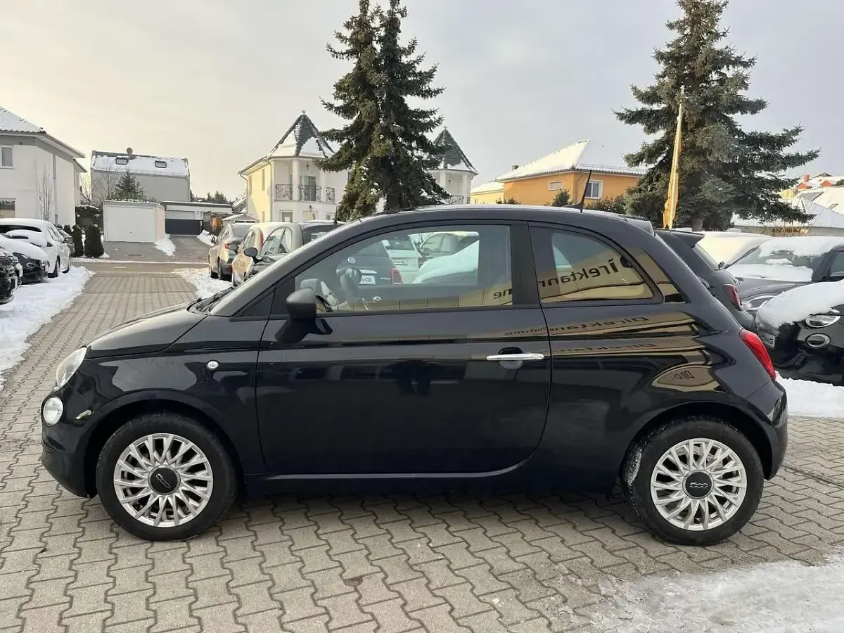 Gebraucht Fiat 500 69 PS (50 kW) 2023 Vesuvio schwarz (5ce) Kleinwagen