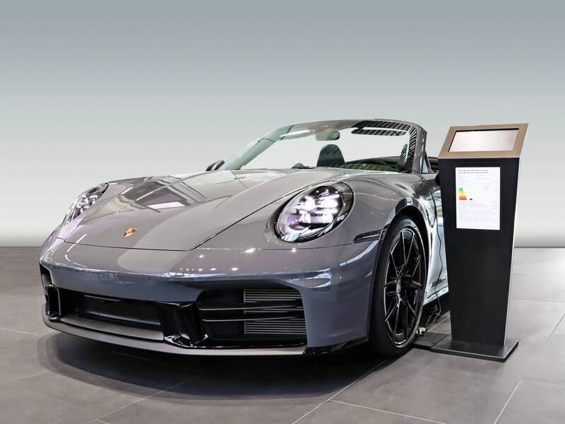 Schiefergrau neo Gebraucht 2025 Porsche 911 Carrera T Cabrio | 164.950 € - Bild 1/4