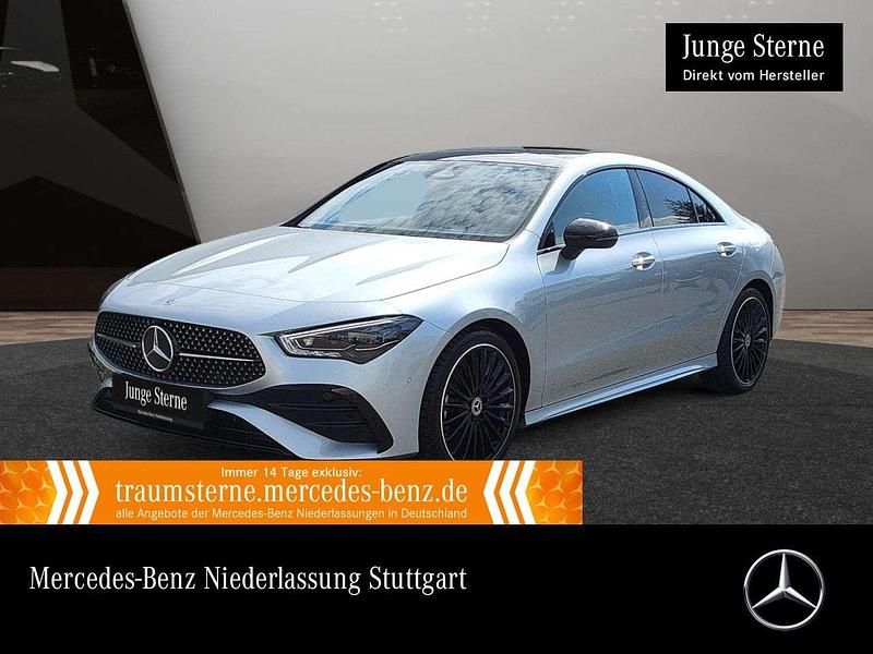 Hightechsilber Gebraucht 2024 Mercedes CLA200 AMG Coupé | 37.990 € (Fairer Preis) - Bild 1/3