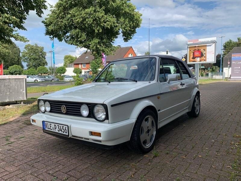 Weiß Gebraucht 1994 VW Golf Cabriolet Cabrio | 12.990 € - Bild 1/4