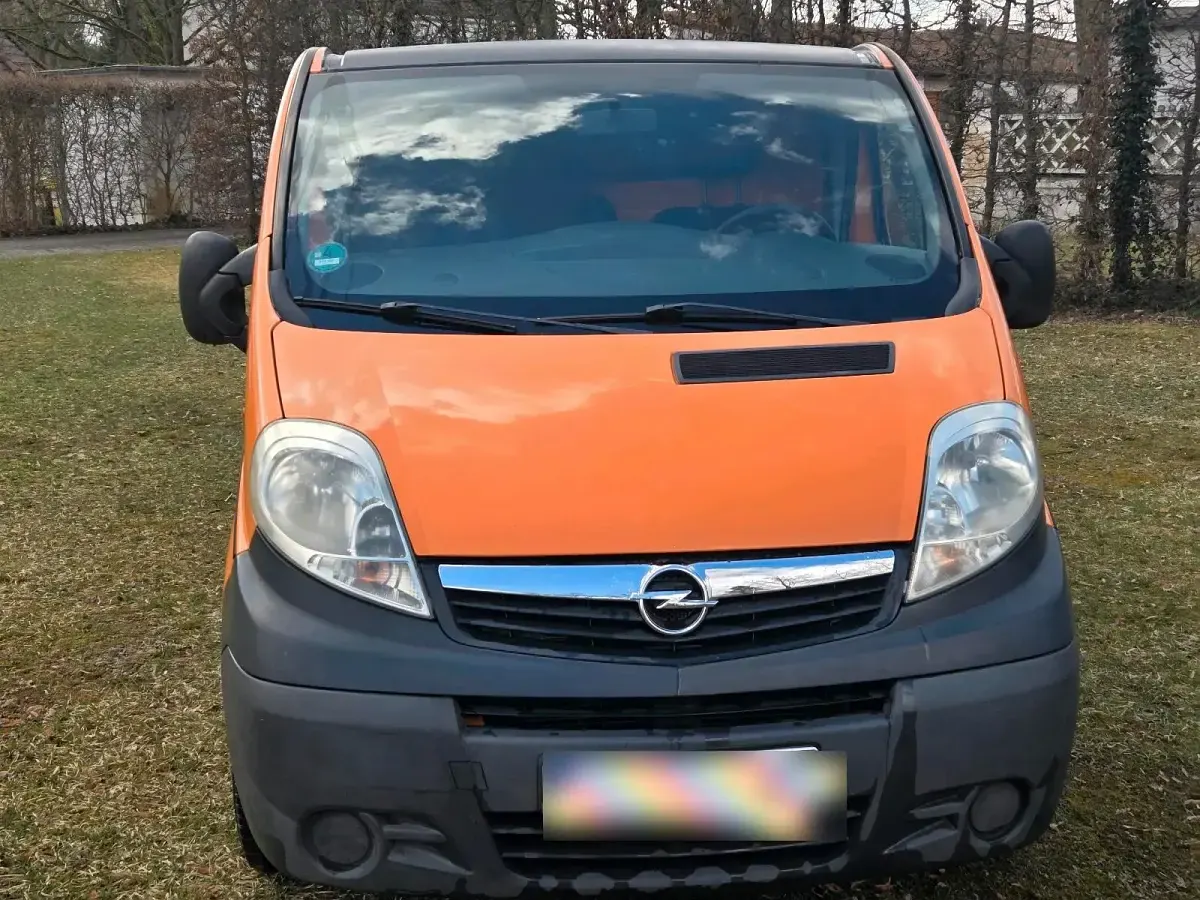 Gebraucht Opel Vivaro 115 PS (84 kW) 2013 Orange Van / Kleinbus