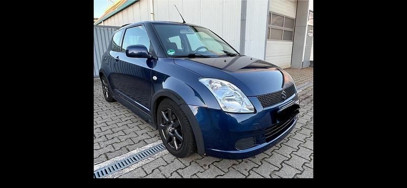 Gebraucht Suzuki Swift 2007 Blau Kleinwagen