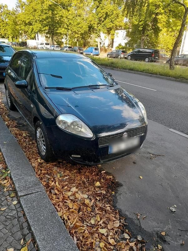 Schwarz Gebraucht 2008 Fiat Punto Kleinwagen | 500 € (Superpreis) - Bild 1/4