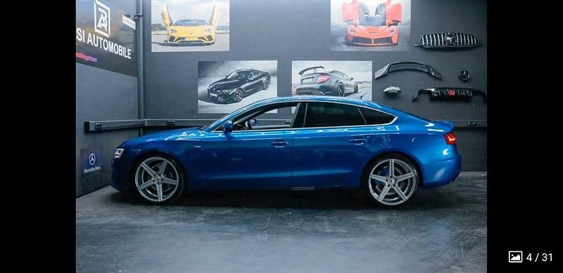 Gebraucht Audi A5 Sportback Ambiente 190 PS (139 kW) 2017 Blau Kleinwagen
