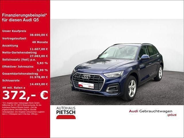 Blau Gebraucht 2022 Audi Q5 Sport SUV | 38.690 € (Guter Preis) - Bild 1/4