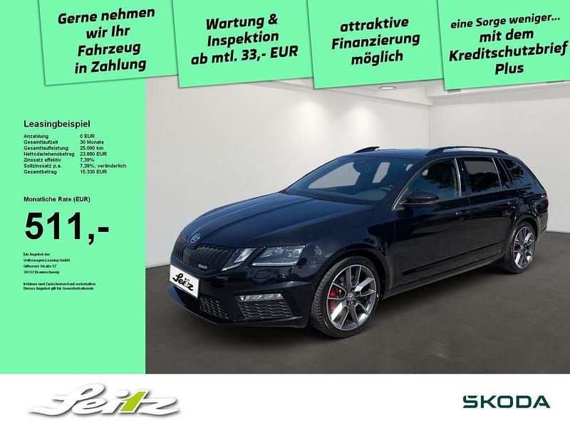 Schwarz Gebraucht 2020 Skoda Octavia RS Kombi | 23.880 € (Fairer Preis) - Bild 1/3