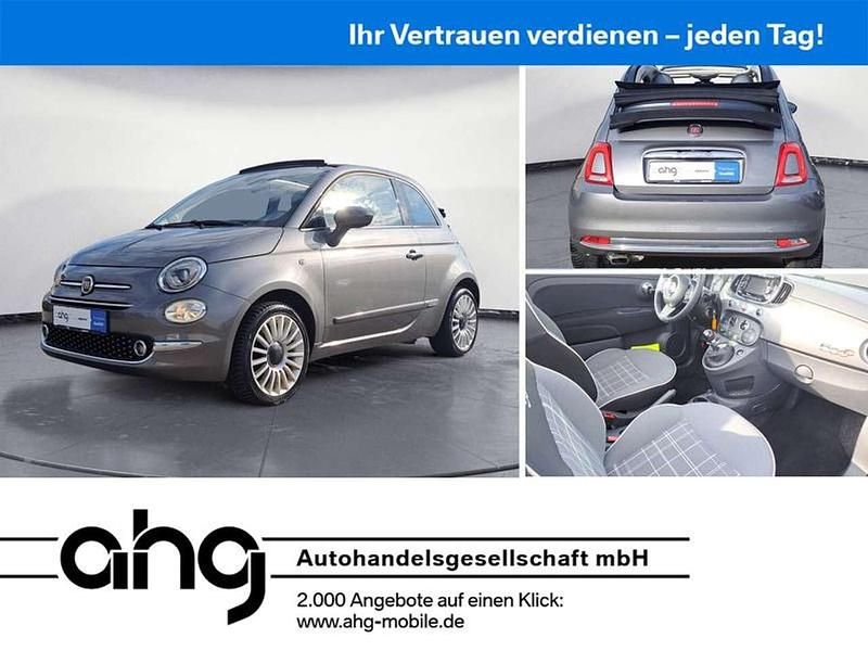 Silber Gebraucht 2017 Fiat 500C Cabrio | 8.860 € (Fairer Preis) - Bild 1/4