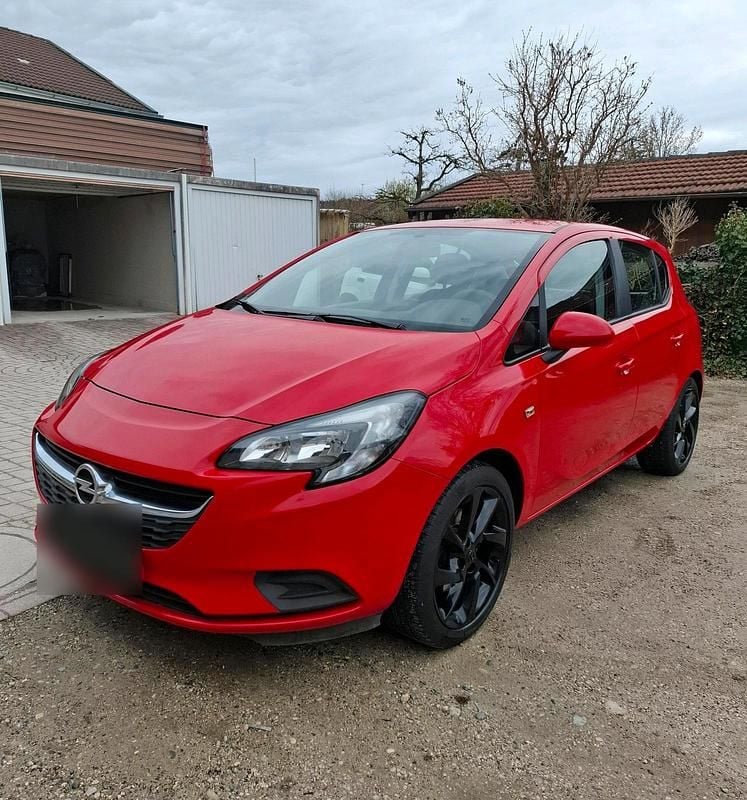 Second-hand Opel Corsa 101 CP (74 kW) 2017 Roșu Hatchback