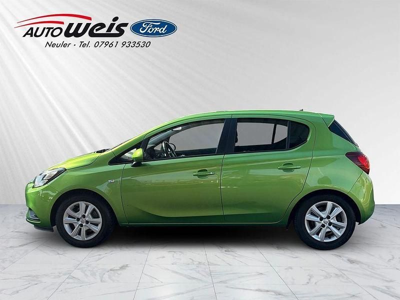 Gebraucht Opel Corsa Active 101 PS (74 kW) 2017 Grün Kleinwagen