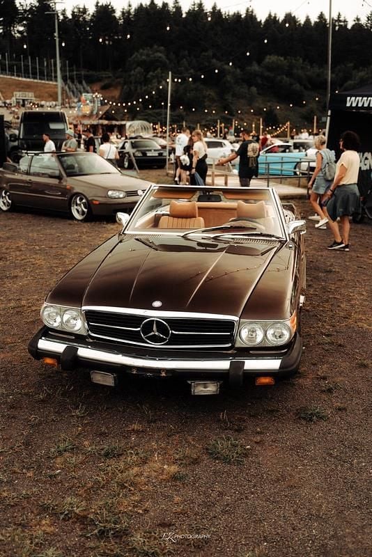 Braun Gebraucht 1974 Mercedes 450 Cabrio | 28.999 € - Bild 1/4