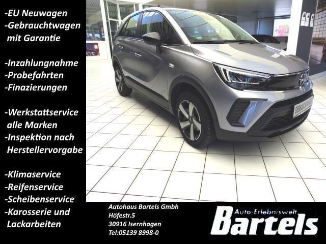 Grau Gebraucht 2022 Opel Crossland Edition SUV | 14.950 € (Fairer Preis) - Bild 1/4