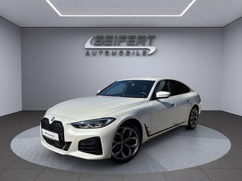 Mineralweiss metallic Gebraucht 2023 BMW 420 Gran Coupé M Sport Coupé | 42.850 € (Etwas zu teuer) - Bild 1/4