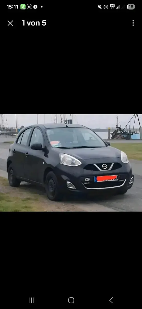 Gebraucht Nissan Micra 98 PS (72 kW) 2014 Schwarz Kleinwagen