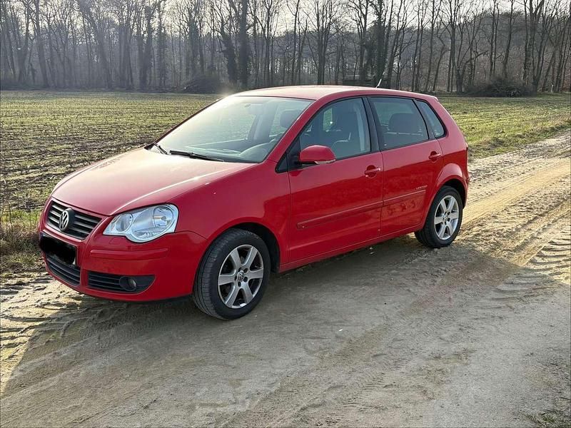 Gebraucht VW Polo Edition 60 PS (44 kW) 2009 Rot Kleinwagen