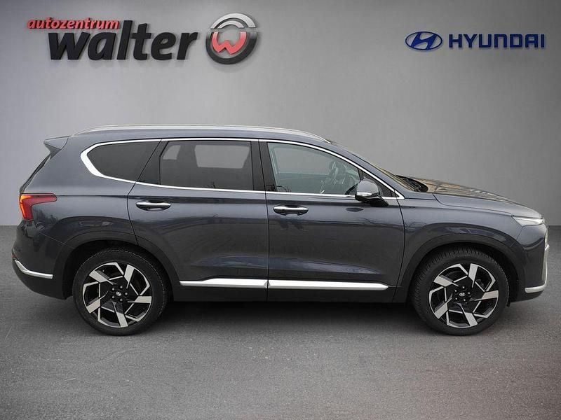 Gebraucht Hyundai Santa Fe Comfort 201 PS (147 kW) 2021 Lagoon blue / mic SUV