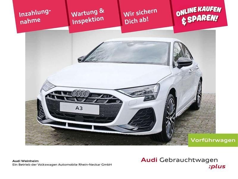 Gletscherweiß metallic Gebraucht 2025 Audi A3 S-Line Limousine | 32.990 € (Superpreis) - Bild 1/3