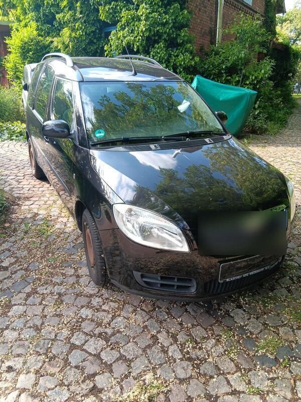 Schwarz Gebraucht 2008 Skoda Roomster Kombi | 1.200 € (Superpreis) - Bild 1/4