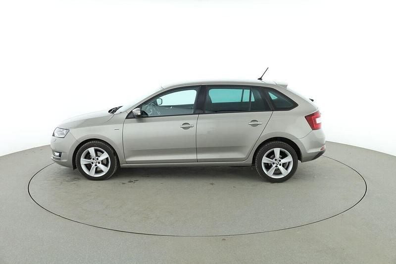 Gebraucht Skoda Rapid Clever 125 PS (91 kW) 2018 Grau Kleinwagen