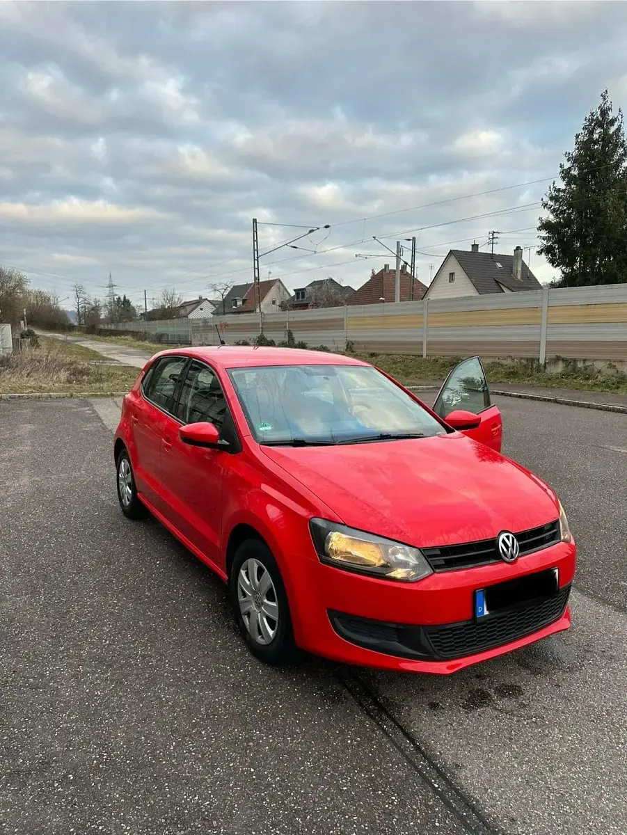 Gebraucht VW Polo 2014 Rot Kleinwagen