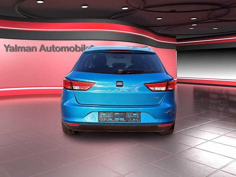 Gebraucht Seat Leon ST Style 110 PS (80 kW) 2015 Blau Kombi