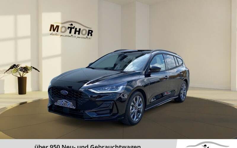 Schwarz Gebraucht 2024 Ford Focus ST-Line Kombi | 24.478 € (Guter Preis) - Bild 1/4